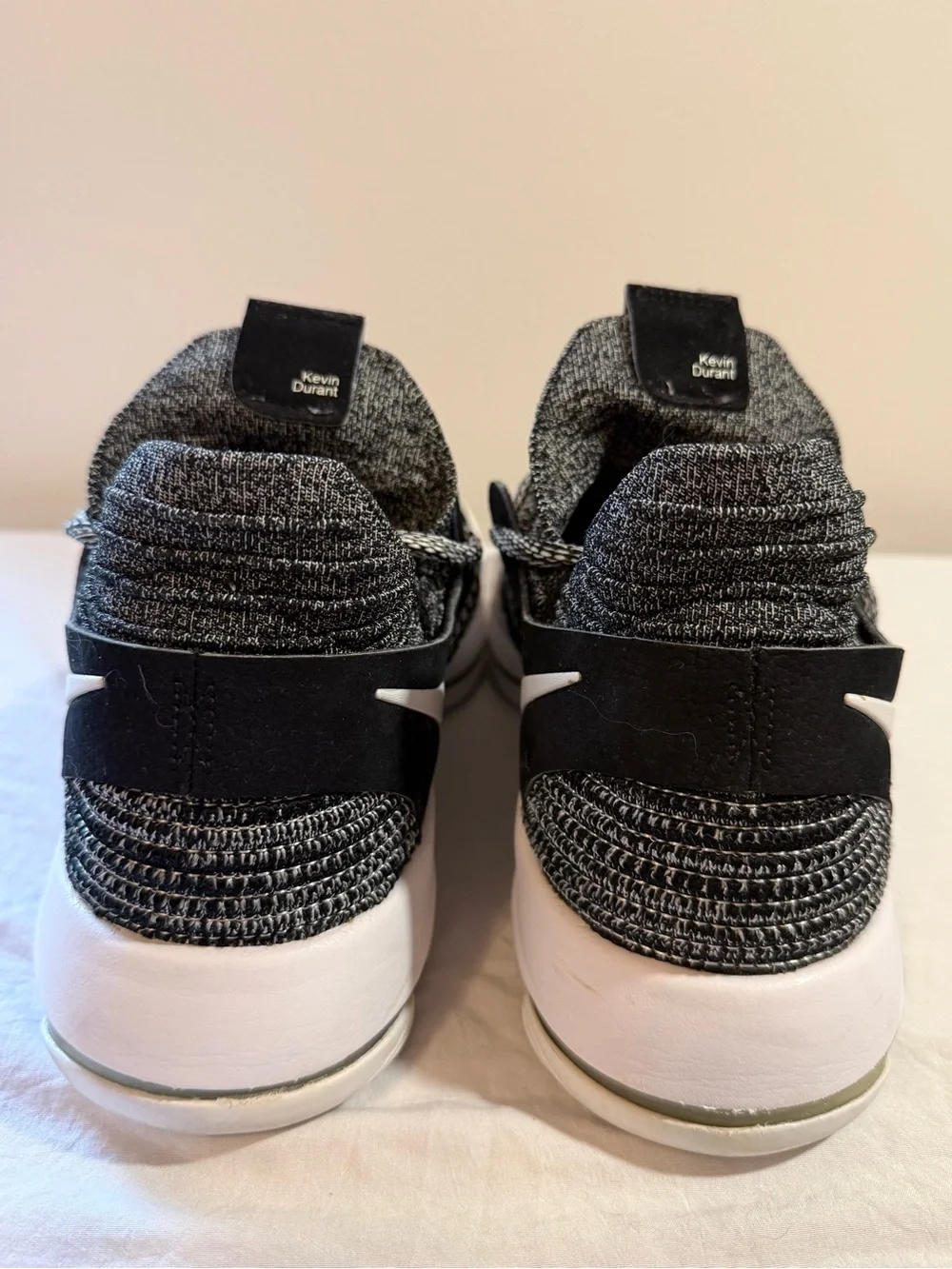 Nike Zoom KD 10 'Oreo' Basketball Shoes Size 10 (897815-001)
